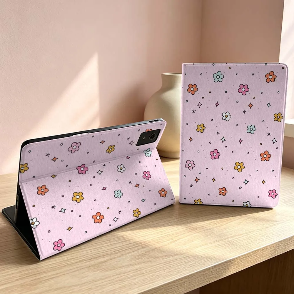 Floral Pattern For Lenovo Xiaoxin Lenovo Tab Pad Pro Plus K11 P12 M10 Legion Y900 Y700 Inch Tablet Case Soft