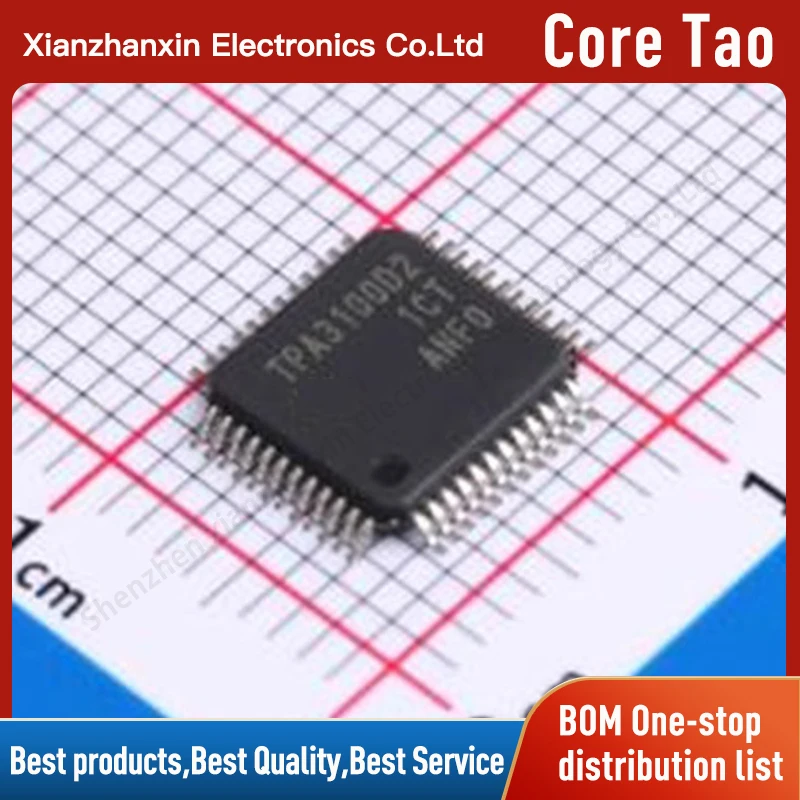 1~5PCS/LOT TPA3100D2PHPR TPA3100D2 TQFP48 Audio power amplifier chip in stock