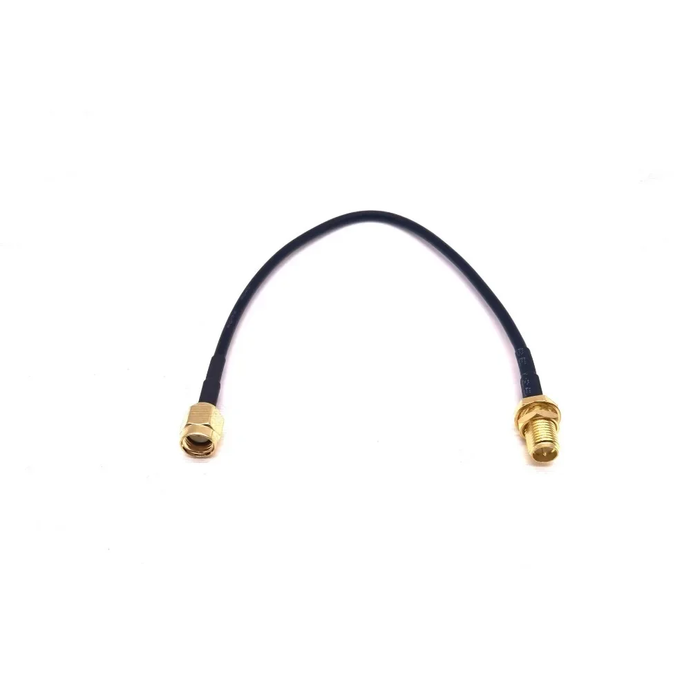 SMA Connector Male to Female Extension Cable Copper Feeder Wire for Coax Coaxial WiFi Network Card RG174 RG316 Router Antenna