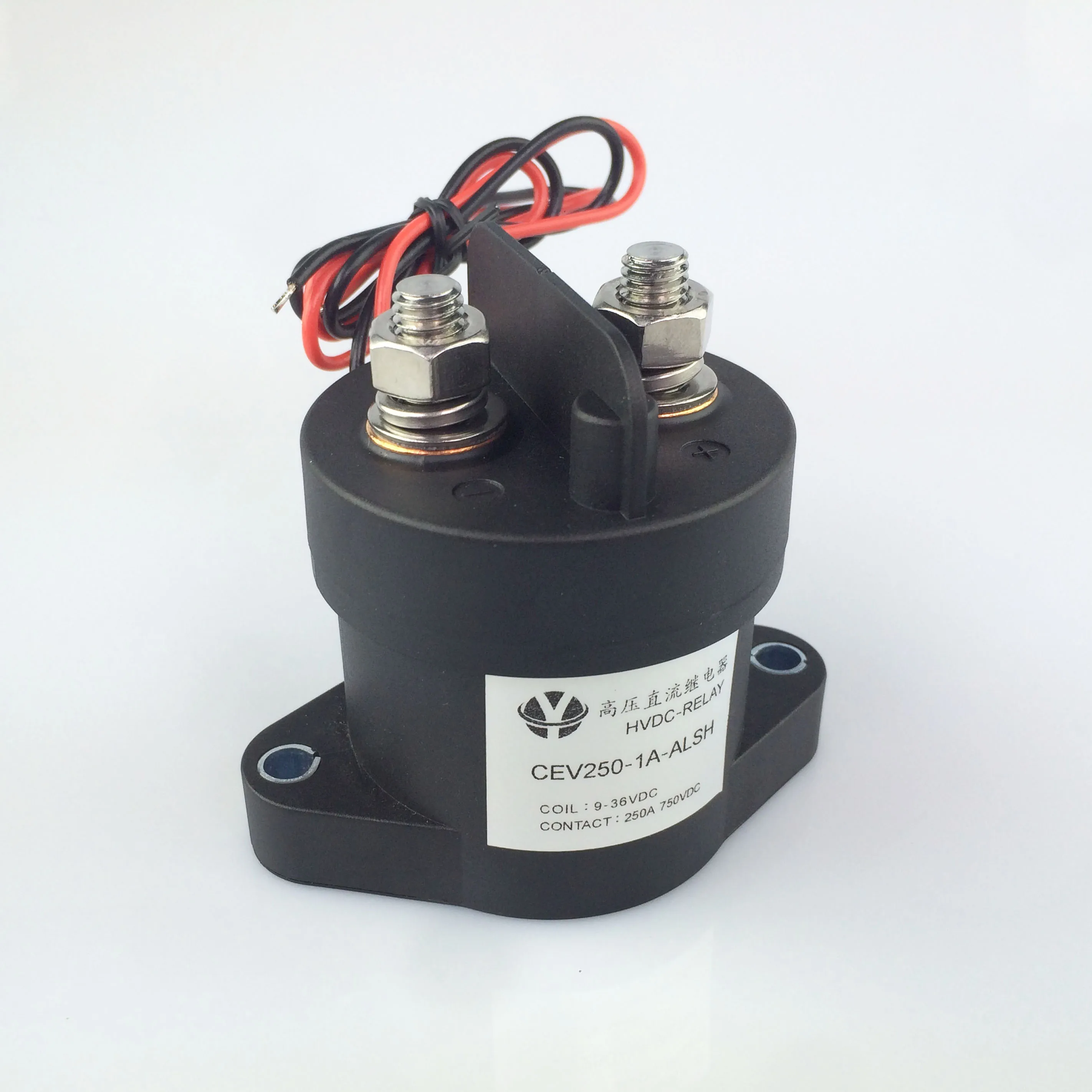 

CEV250A HEF18V High Voltage DC Contactor Relay 750VDC Automotive Battery Circuit Control 9-36VDC