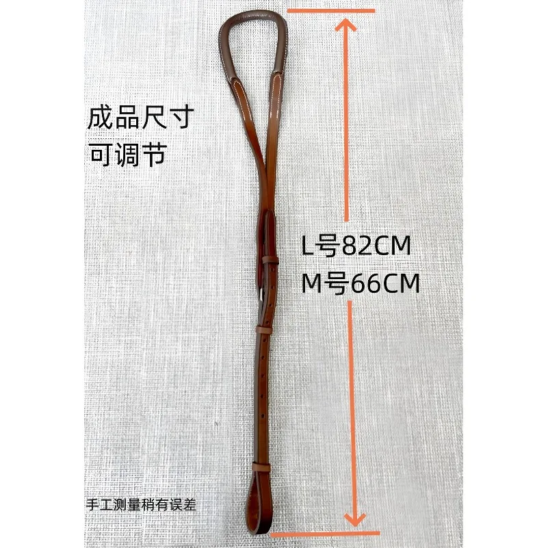 Ponytail + Horse Hound Back Emirate Leather Anti-Scrambling Saddle Manual Adjustable Ponytail Strap