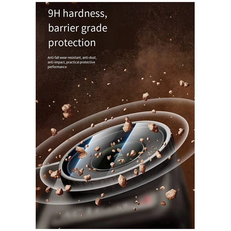 ل DJI Action5pro HD واقي للشاشة السينمائي المقسى ملحقات الغطاء الواقي