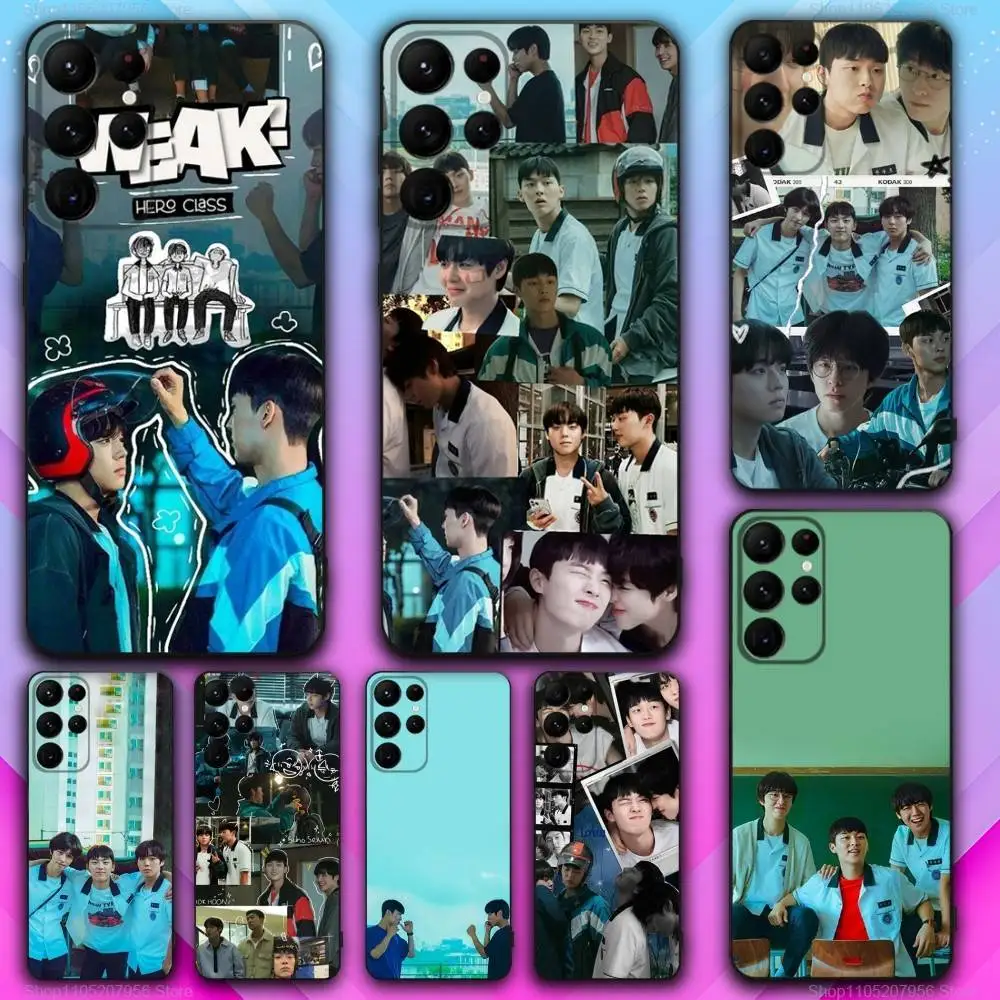 

W-Weak TV H-Hero Class Phone Case For Samsung S30,S25,S24,S23,S22,S21,S20,Fe,Lite,5G,Ultra,Plus Black Cover