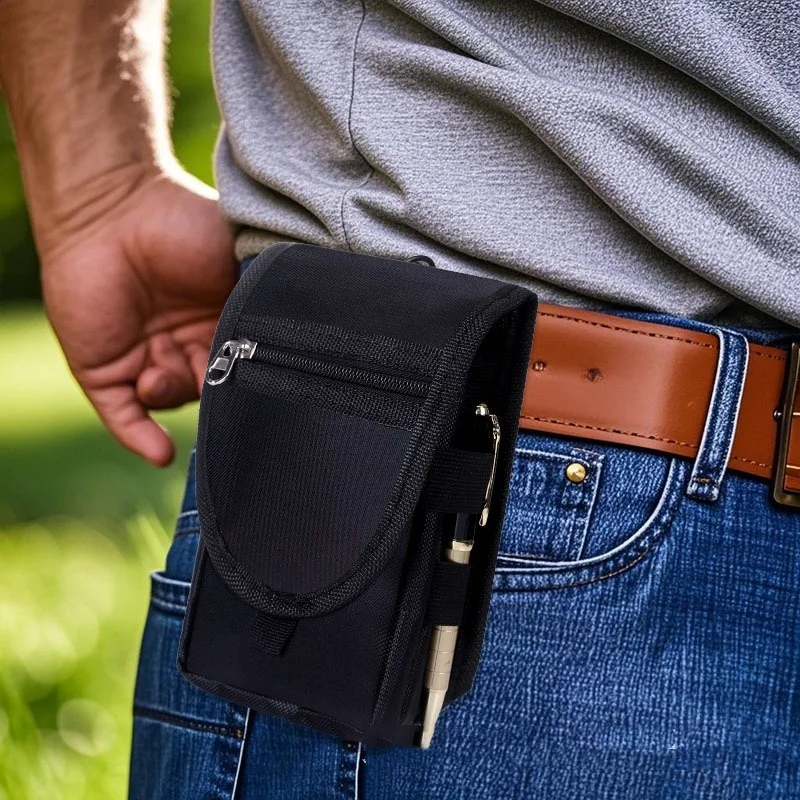 

Портативная поясная сумка, откидная крышка, поясной ремень, портативная поясная сумка для мужчин и женщин, повседневная поясная сумка