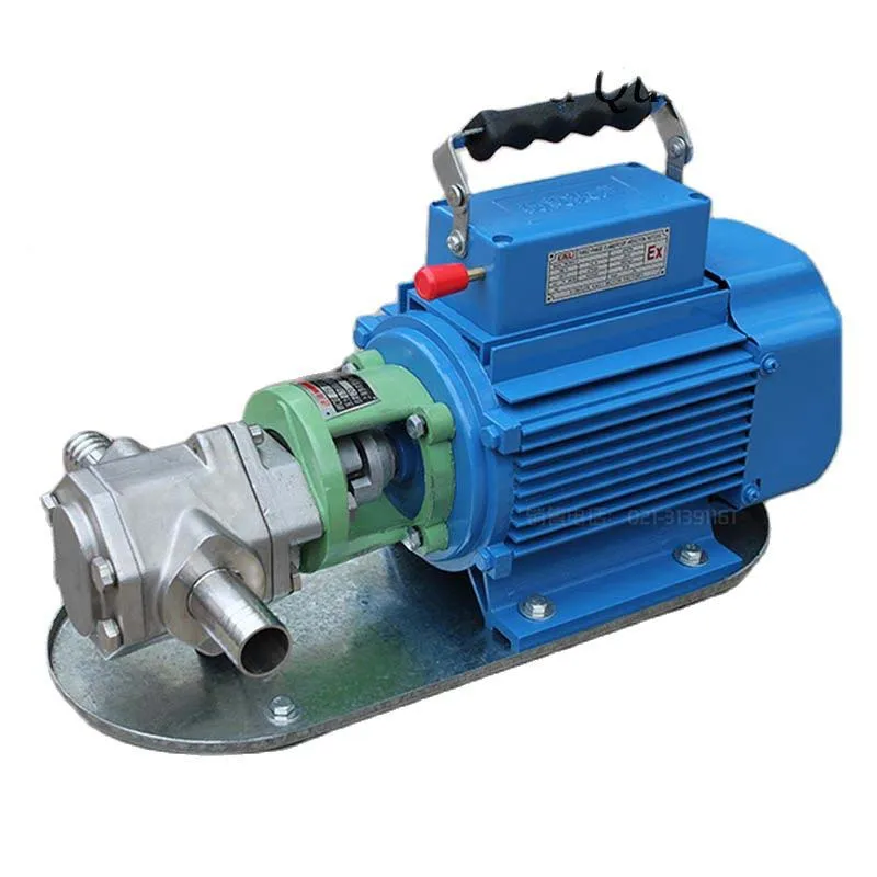 

WCB-75 Electric Portable Horizontal Gear Oil Pump Cast Iron 75L/Min Explosion-proof Oil Pump