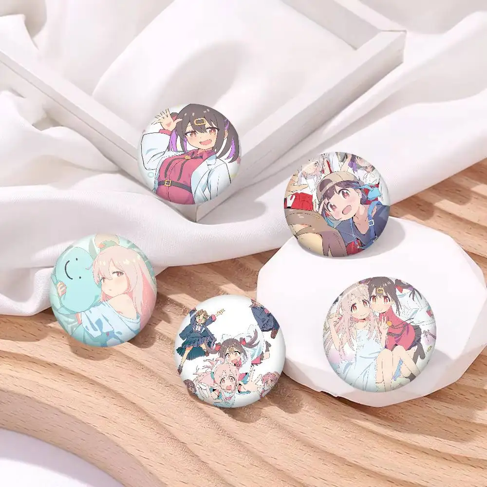 Anime Games Onimai 32/44/58MM Customizable Button Pins Cute Funny Creative Badge Jewelry Decor Gifts For Friends