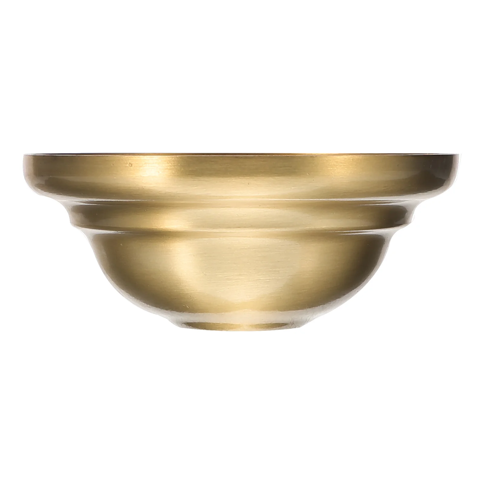 

Round Brass Lamp Finial Cup Replacement for Table Lamp Shade Bottom Decorative Light Fixture Part Sturdy Cylinder Finial