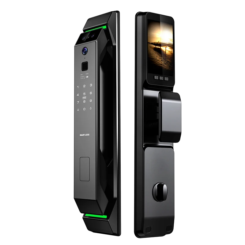 CHAFON WiFi Digital Keyless Smart Door Keyless Entry Face Recognition for Metal Door Multiple Security Cloud Storage