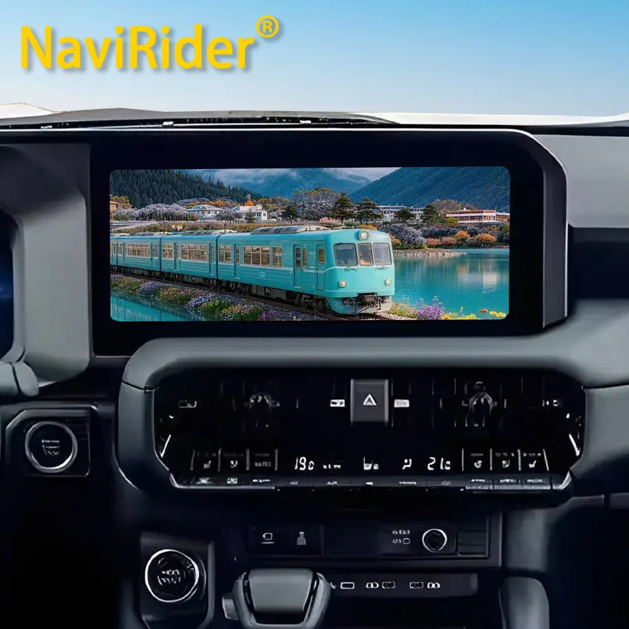 For Toyota Prado LC250 2023-2025 Car Radio Multimedia Video Player Auto Carplay Navigation 12.3