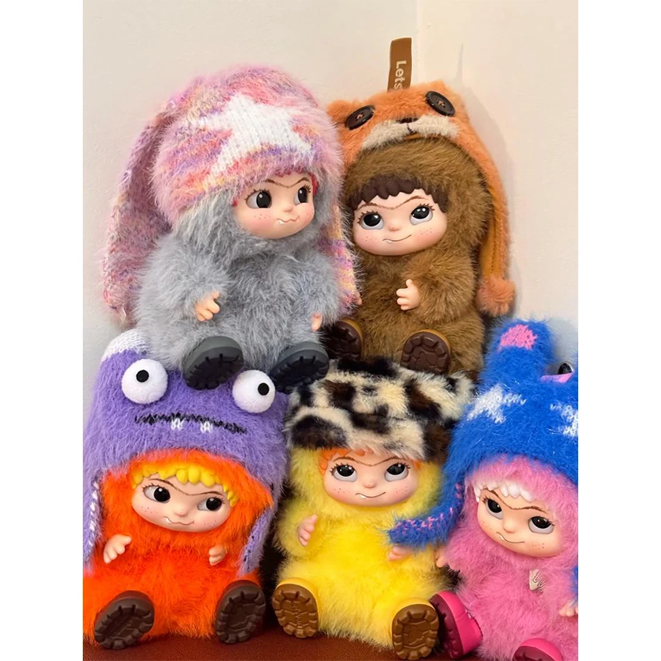

Оригинальная виниловая плюшевая кукла, модная игровая слепая коробка WAKUKU Mao Mao Fun Party Series, модель ручной работы, орнамент, коллекция, настройка