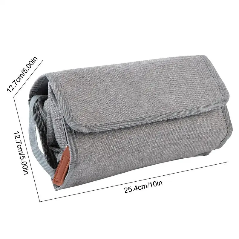 Folding Diaper Pouch Changing Table Organizer Bag Maternity Travel Pouch Portable Stroller Nursery Organizer For Bottles Toys