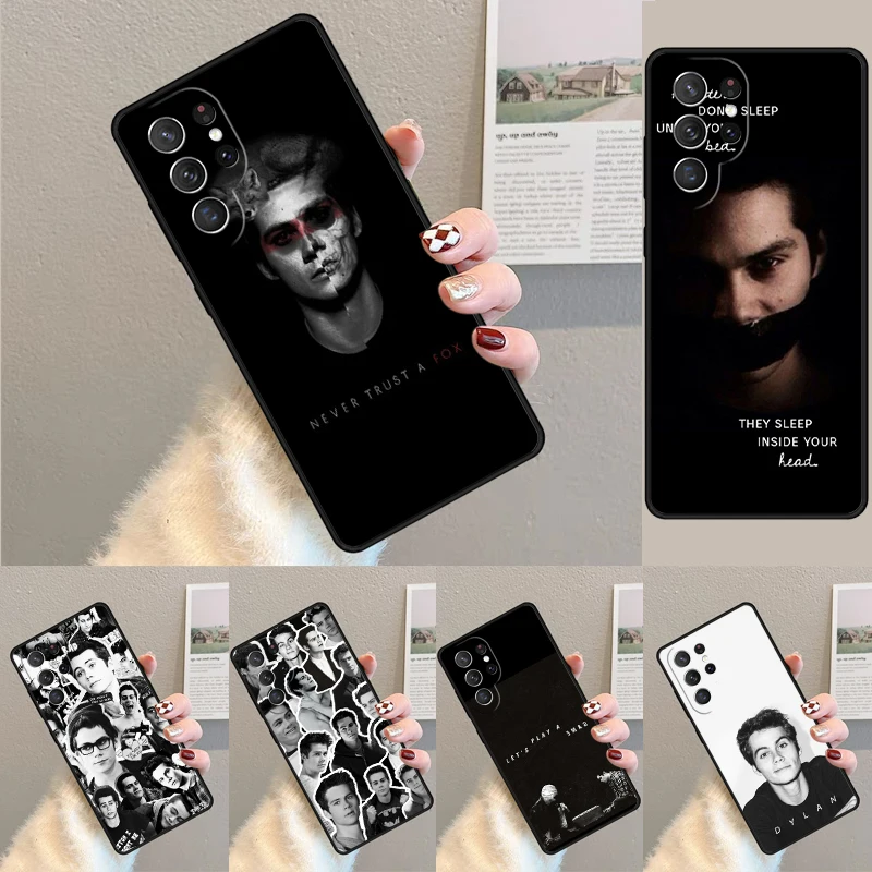 Dylan O'Brien Teen Wolf cool Phone Case for Samsung Galaxy note 10 pro S26 Ultra S23 S24 FE S25 S21 S22 PLUS shockproof Cove