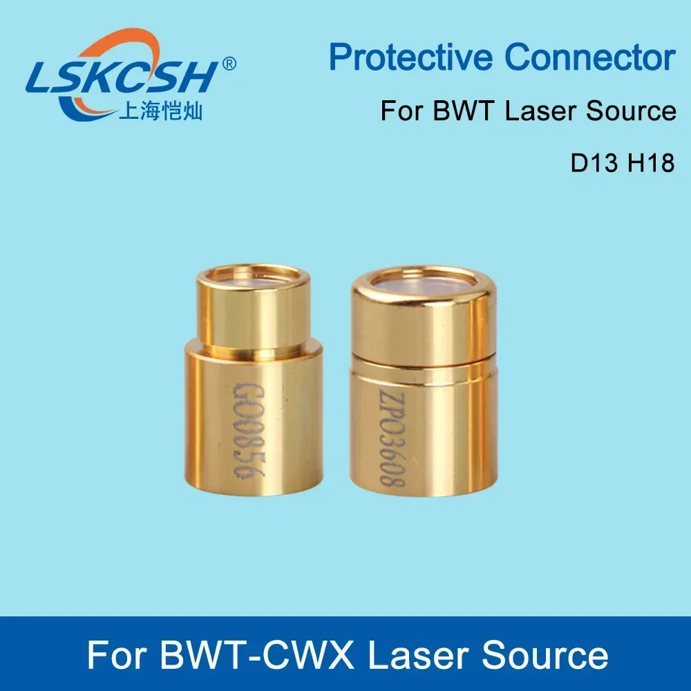  Fiber Laser Source QBH Output Connector Protective Lens  D13H18 Group BWT-CWX laser protecitve windows