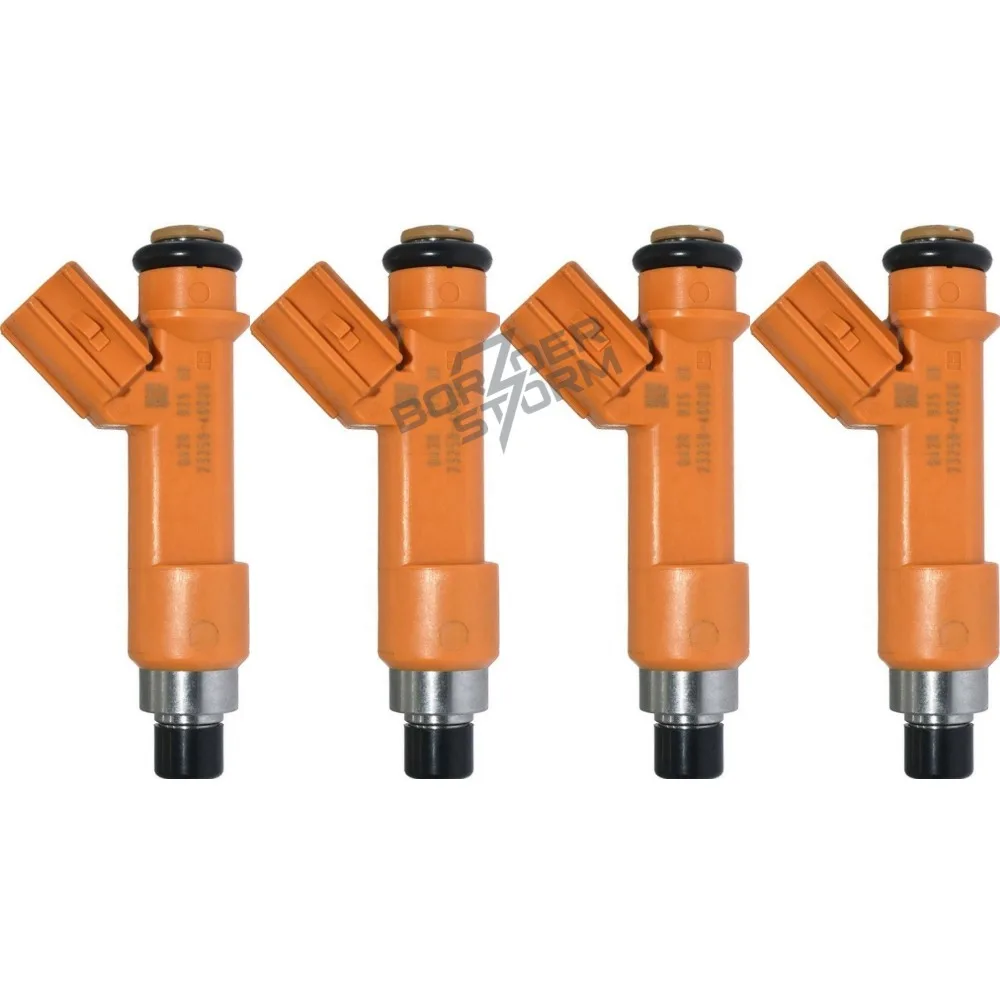 4Pcs 23250-0M010 Auto Fuel Injectors Set 23209-0M010 Replacement For Toyota Yaris Vios Camry Lexus HS250h High Quality Parts