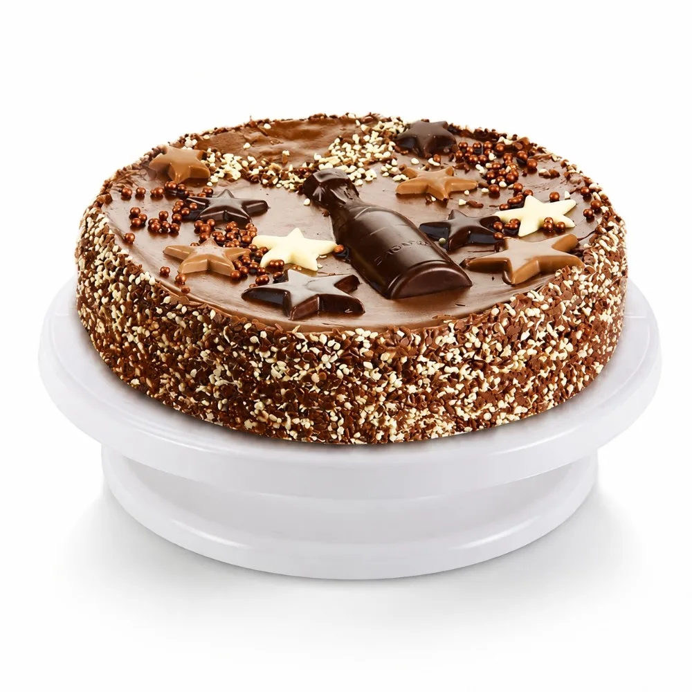 Cake Turntable 360 Degree Rotating Stand Mold Smoothers Scraper Piping Nozzles Cutter Air Fryer Liner Kitchen Accessories Tool