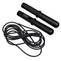 Portable Electronic Jump Rope with Counter for Adults Kids Workout Fitness Cordless Skipping Rope Electric Counting Exercise