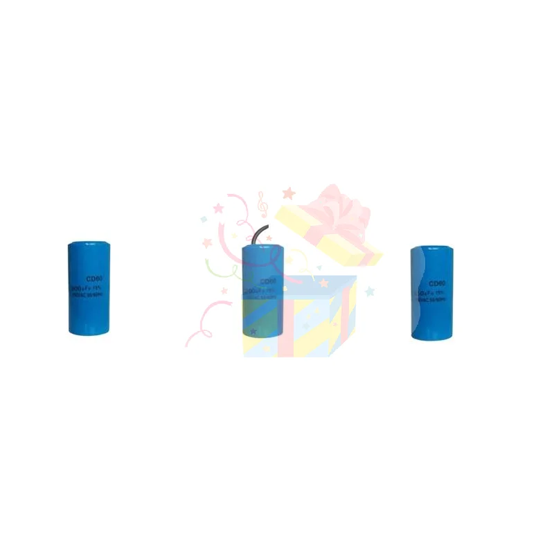 200uF 250V AC CD60 Run Capacitor 50 60Hz Pre-Wired for Motor Air Compressor Repair Replacement Works