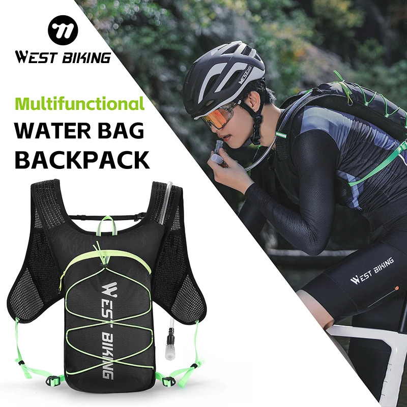 WEST BIKING Outdoor Cycling Backpack Portable Bicycle Bags Outdoor Sports Climbing Hiking Pouch MTB Road Bike Hydration Backpack