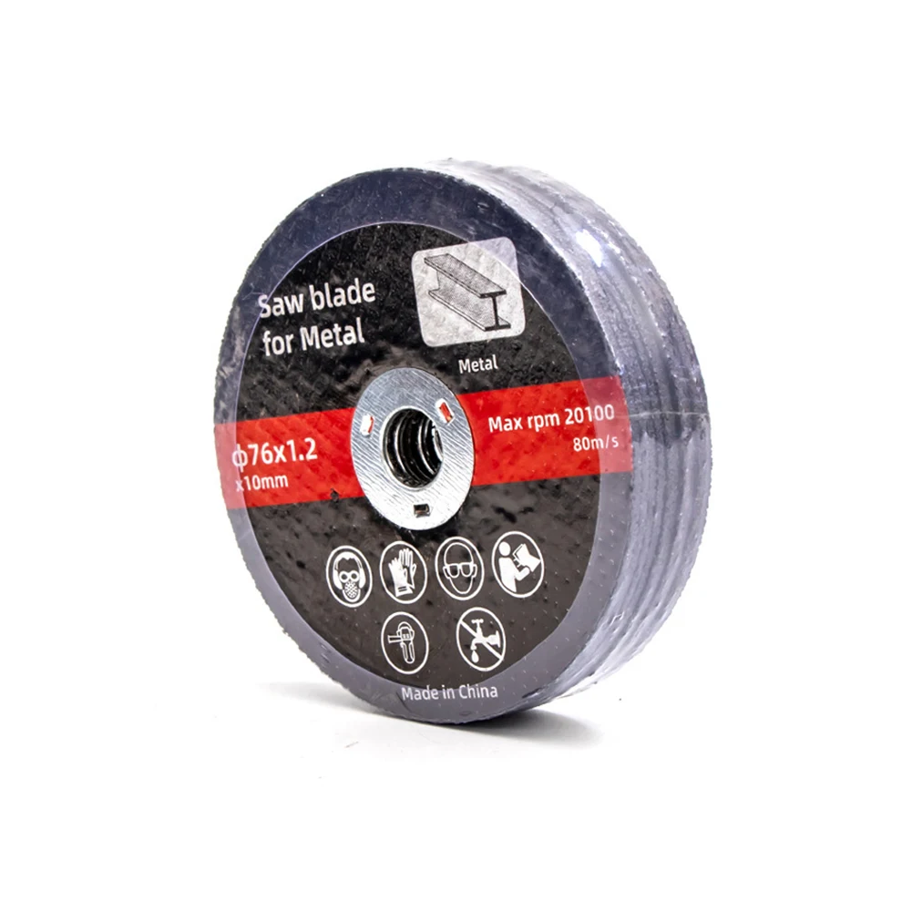 1/10PCS 76mm Metal Cutting Discs High Hardness Electric Cutting Disc Wear Resistance Cutting Wheels for Anngle Grinder