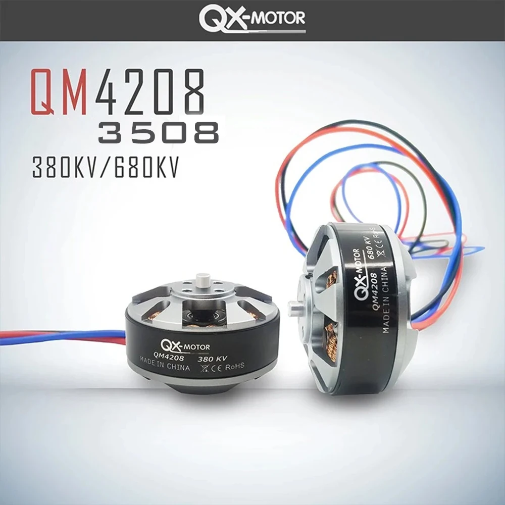 Hot Sale QX-MOTOR 3508 QM4208 380/680KV Brushless Motor Accessories For Remote Control Toy Parts