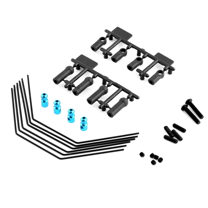 

FBIL-Front And Rear Sway Bar Kit 54514 Metal RC Car Upgrade Parts RC Accessories For Tamiya XV01 1/10