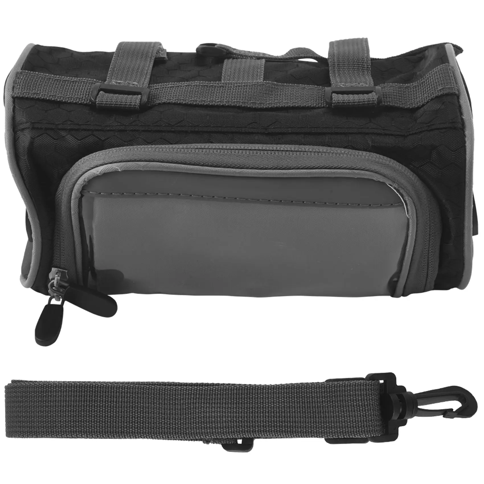 NEW HOT In Stock-Outdoor Bicycle Handlebar Bag Mountain Bike Press Screen Mobile Phone Head Bag Outdoor 5L Multifunctional Porta