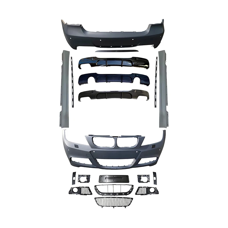 

Lightweight Waterproof Modified MT M Sport Front Rear Bumper Full Body Kit Exterior Upgrade Parts