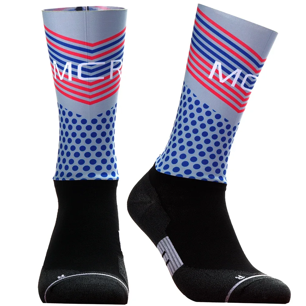 2023 고품질 전문 팀 남성 여성 사이클링 양말 MTB 자전거 양말 통기성 자전거 양말 야외 스포츠웨어 레이싱 양말