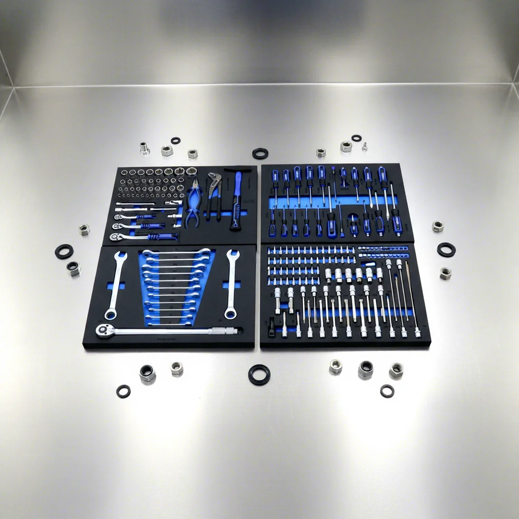 Automotive Tool Kit Mechanic Socket Set With Storage Case Car Garage Workshop Technician High Precision 333 PCS Tool Cabinets