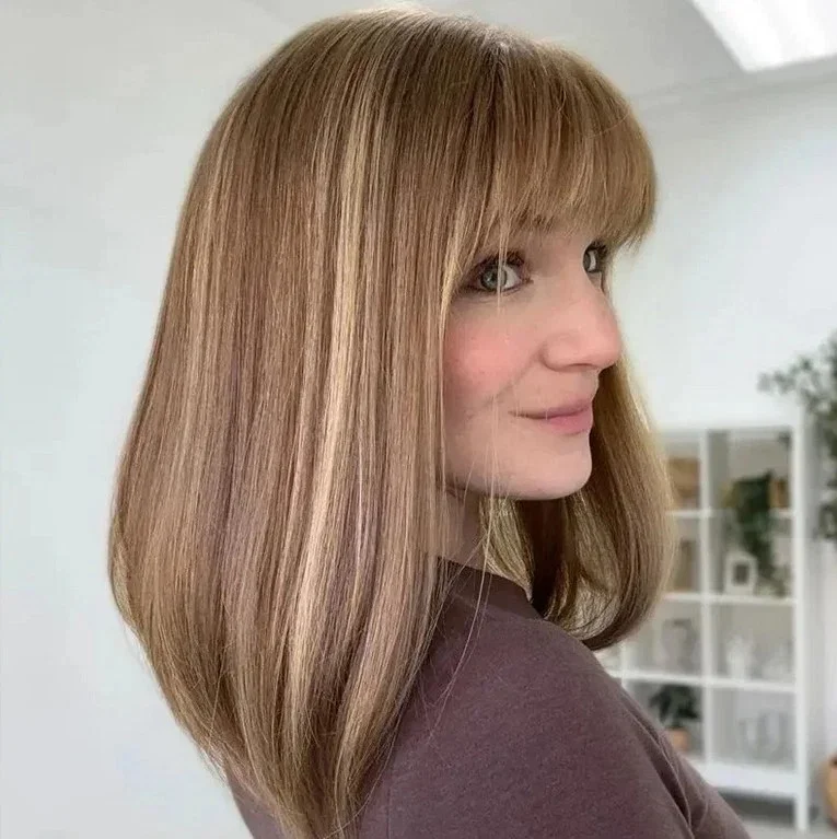 Soft highlight Blond Glueless 26'' Silky straight 5x5 Silk Base Jewish Human Hair Wig Baby Hair HD Lace European Hair Preplucked