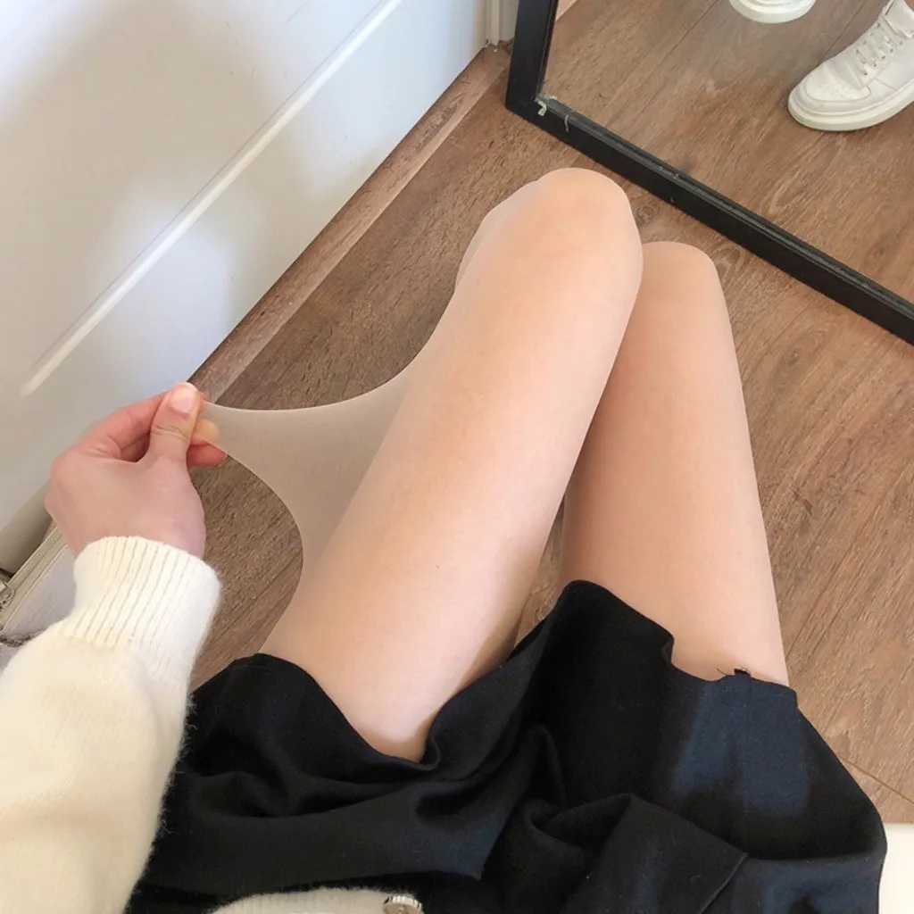 3 Paar dünne transparente Frauen Strümpfe sexy Versuchung unsichtbare Socken Strumpfhosen Leggings Nachtclub Seide Strumpfhosen Höschen schlauch – Detail 7