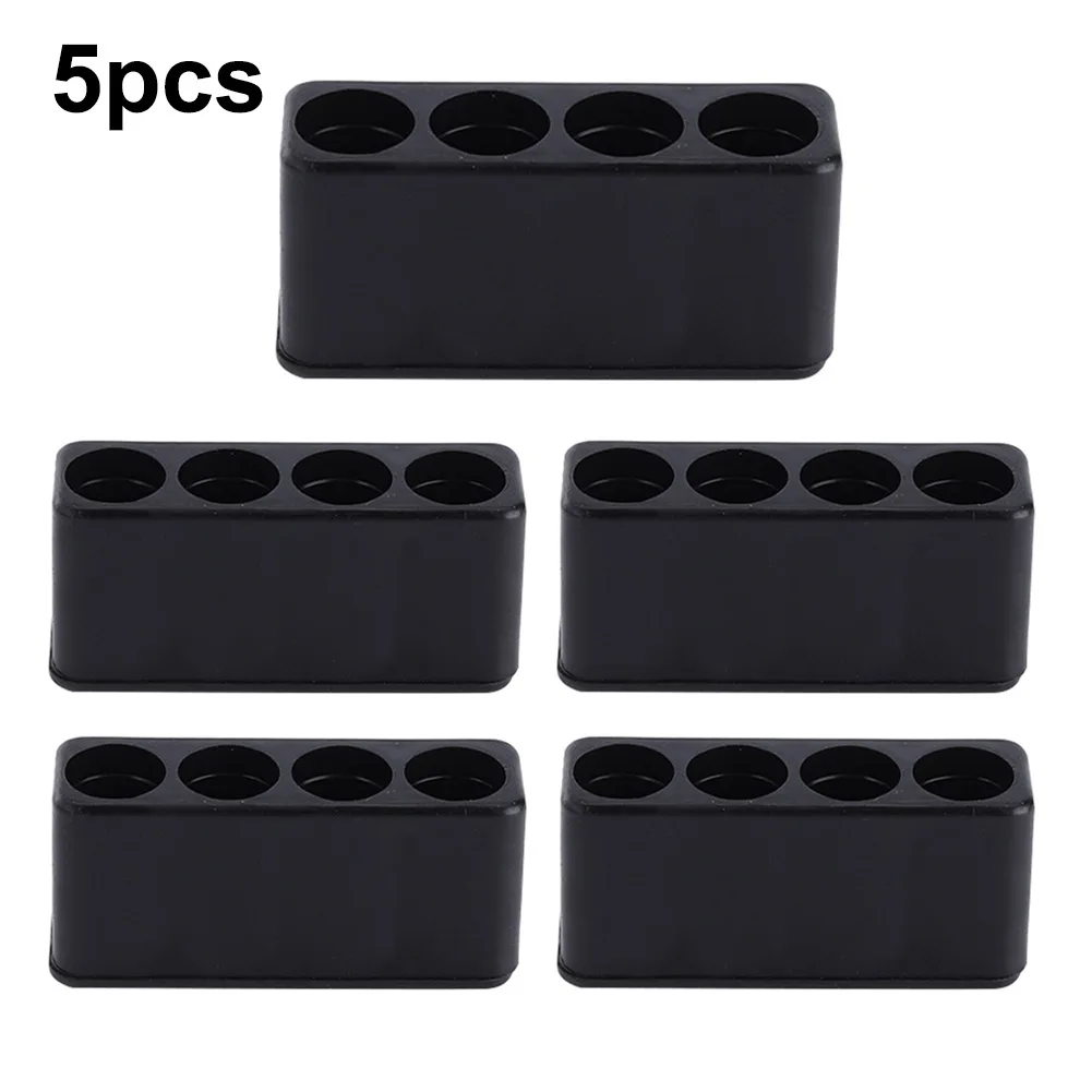 

Black Plastic Screwdriver Bit Storage Bit Holder For Power Accessories Suitable For 1/4 Inch Hexagonal Tool About 6.35 Mm