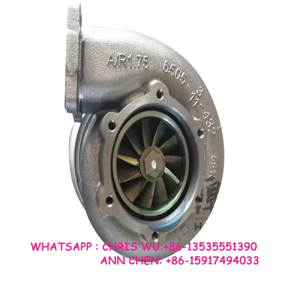 Aftermarket Diesel KTR110 Turbocharger SA6D140E WA500-3H WA500-3LK Engine KTR110L Turbo 6505-65-5020 6505-52-5540