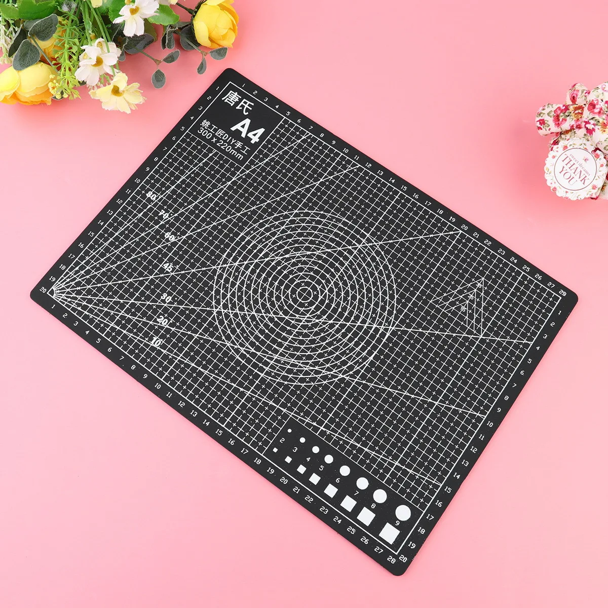 2 pçs tapete de corte auto cura dupla face a4 antiderrapante para costura estofando artesanato projetos diy protetor de placa artesanal