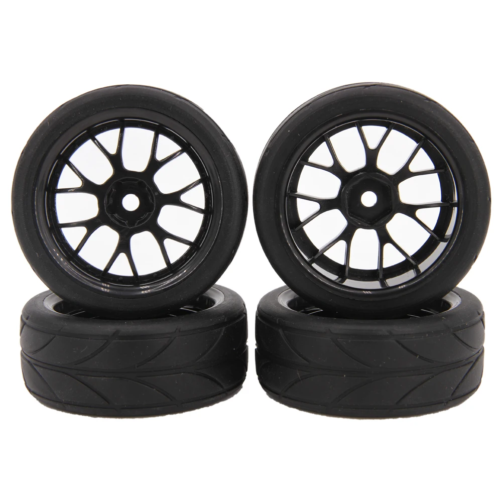 1,9 Zoll 65 mm Radreifen Reifen 12 mm Sechskant blaue Felge langlebiges Gummi für 1/10 1/12 1/14 RC Car Racing Wettbewerbsfähiges Wltoys 144001 – Detail 13
