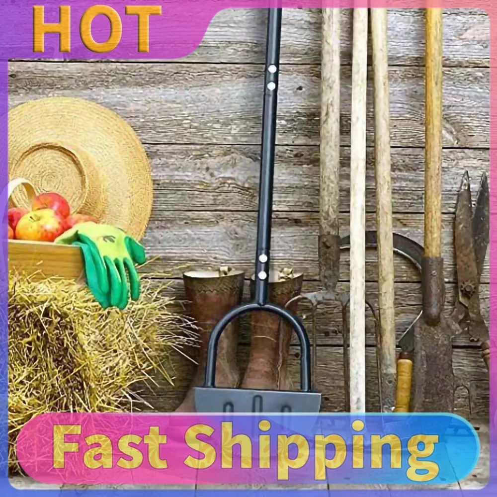 Manual Serrated Trimming Shovel With T-Grip Half Moon Manual Lawn Edger Multifunctional Wear- for Home Garden Supplies