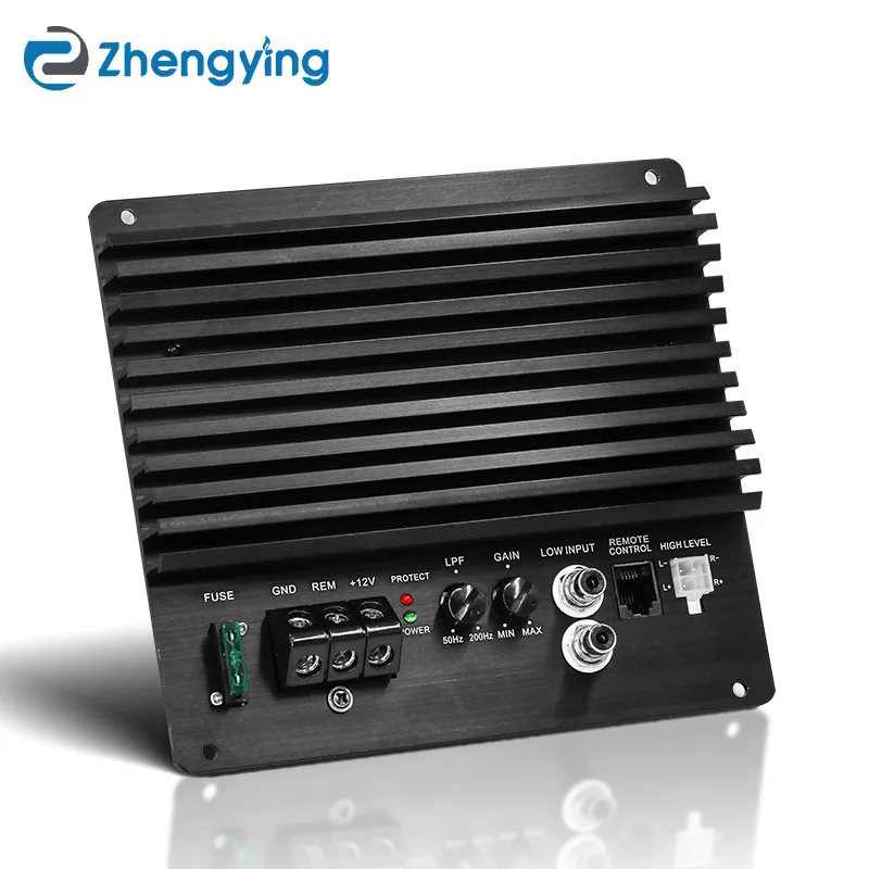 

Универсальная плата автомобильного усилителя, 12 В, автомобильный аудиоусилитель мощности, мощный усилитель для бас-сабвуферов, одноканальный усилитель баса