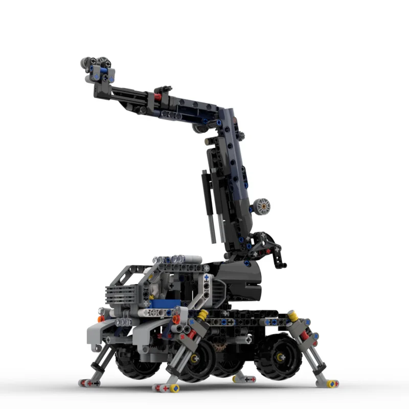 1131 ELEMENTÓW MOC Miejski Czarny Wielofunkcyjny Model Pojazdu Inżynieryjnego Technologia Klocki Konstrukcyjne Kreatywne Zabawki dla Dzieci Prezenty Świąteczne