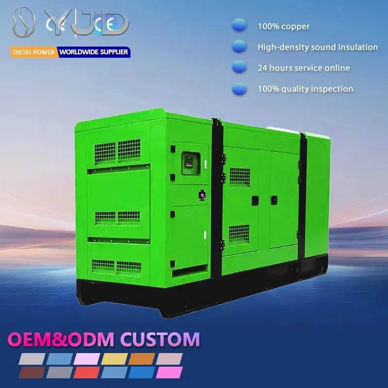 20kva 20kw 40 Kva Groupe Power Plants Voltage Group Electrogene Quietest Silent diesel Driven Generator