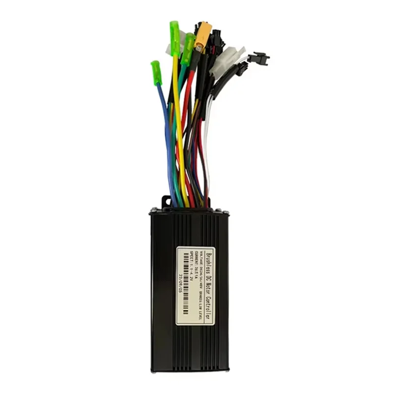 

36V 48V 26A Brushless Controller For E-Bike, Tricycle & E-Scooter Upgrades, 500/750W SM Three Mode