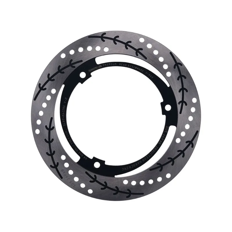 After the brake disc is modified, the KAMUI 245MM disc brake floating brake disc is installed non-destructive