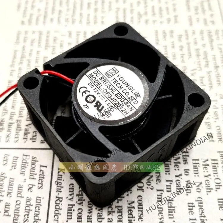 New  DFS402012H 4020 12v 1.6W 4CM/  Cooling Fan Assembly Kit