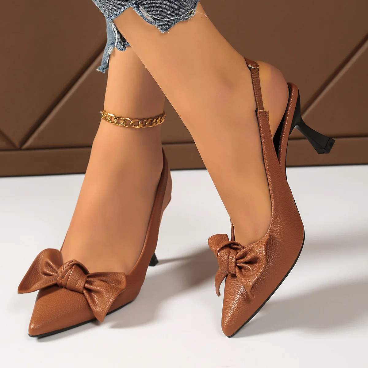 

Women's sandals 2026 new style slim heel European and American style hooded sandals for women