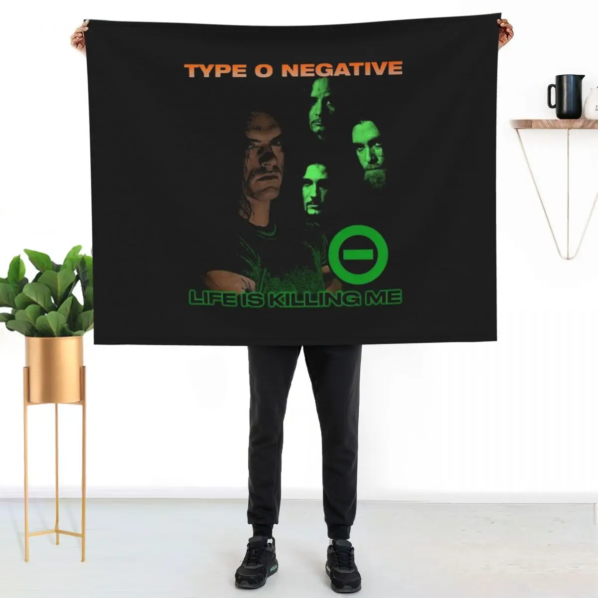 Type o negative Throw Blanket Luxury Summer for babies Thermal Decorative Sofa Bed covers Blankets
