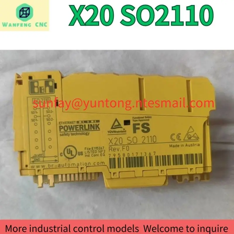 

second-hand X20 SO2110 module test OK Fast Shipping