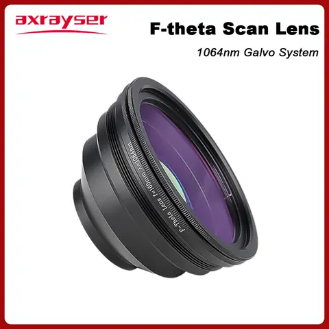 F-theta 스캔 렌즈 70×70 F100 110×110 F160 220X220 F330 1064nm YAG 광섬유 레이저 마킹 기계 부품