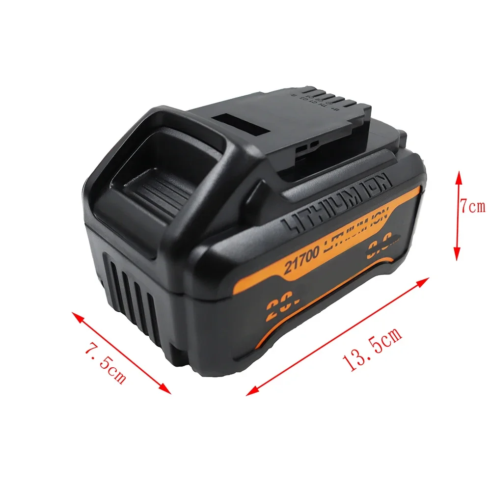 DCB200 10*21700 bateria litowo-jonowa obudowa z tworzywa sztucznego PCB ładowania obwód ochronny pokładzie dla Dewalt 18V 20V 8Ah litowo skrzynka