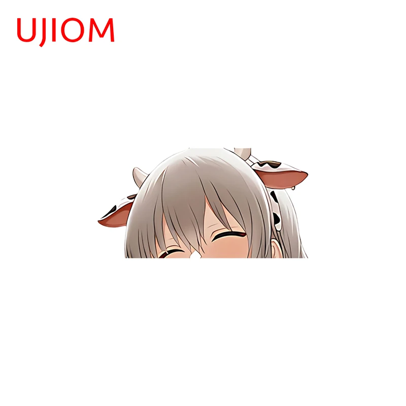 UJIOM Tsuki Uzaki Bouncy Castle Wall Sticker Veneer Living Room Scratch Proof Vinyl Decal Unique Game Room Decor Accessories