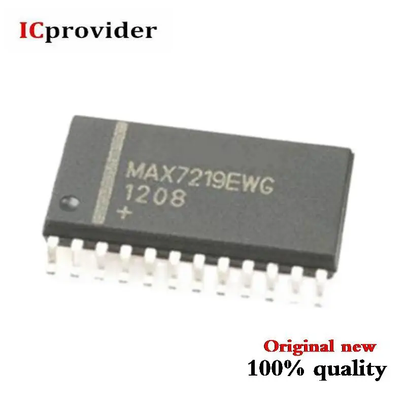 

Новинка, оригинальные, 5 шт., MAX7219EWG MAX7219, SOP24, SOP, SMD