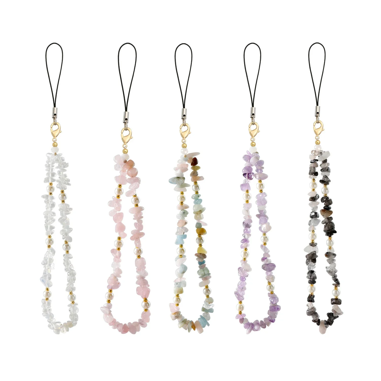 حبل معلق من الخرز مصنوع يدويًا، إكسسوارات قلادة على الطراز البوهيمي مصنوعة يدويًا، عالمية لجميع الموديلات #6